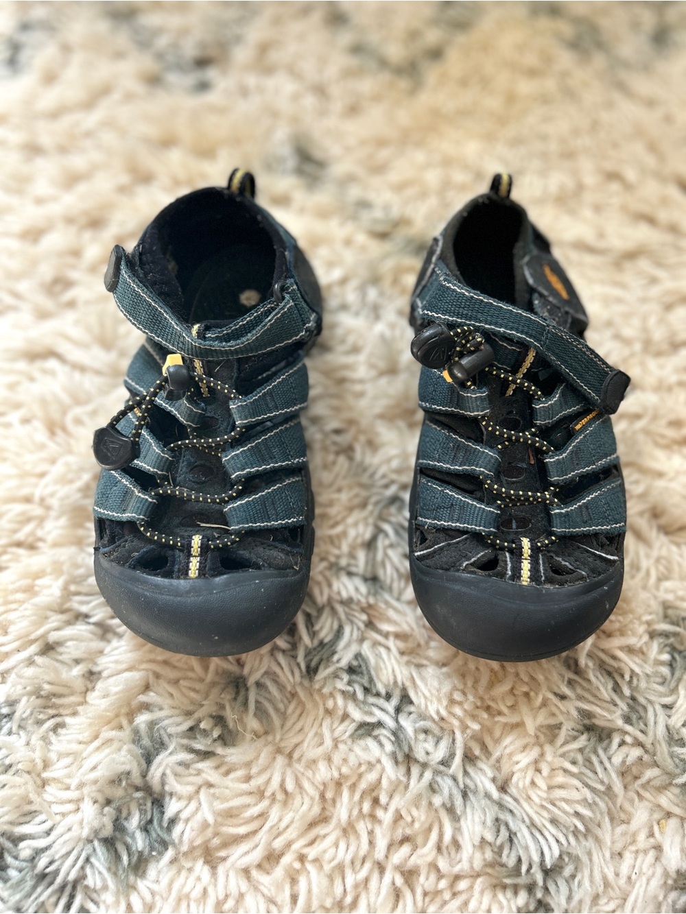 Kids Keens Waterproof Sandals - Blue